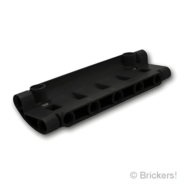 LEGOR パーツ 4530578/6214731 テクニック パネル カーブ 11 x 3 - 2ピンホール：[Black / ブラック] 62531-026 の商品ページ｜レゴRパーツ バラ売りのブリッカーズ