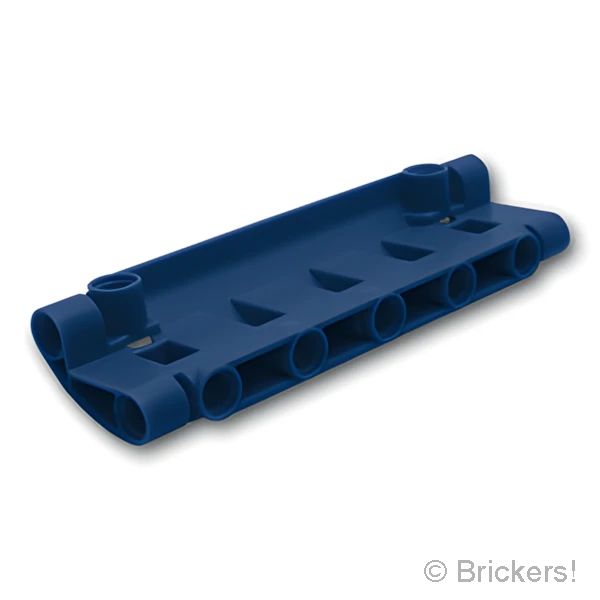 LEGO® パーツ 6411452 テクニック パネル カーブ 11 x 3 - 2ピンホール：[Dark Blue / ダークブルー] 62531-140 の商品ページ｜レゴRパーツ バラ売りのブリッカーズ