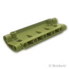 テクニック パネル カーブ 11 x 3 - 2ピンホール：[Olive Green / オリーブグリーン]
