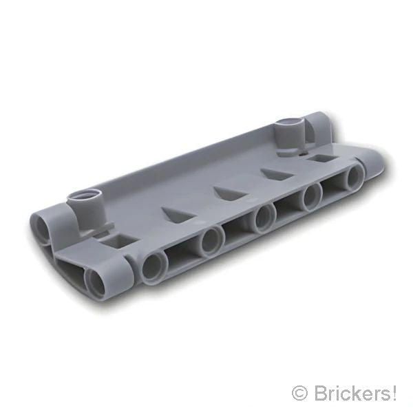 LEGOR パーツ 4566253/6107863/6262448 テクニック パネル カーブ 11 x 3 - 2ピンホール：[Light Bluish Gray / グレー] 62531-194 の商品ページ｜レゴRパーツ バラ売りのブリッカーズ