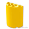 シリンダー ハーフ 2 x 4 x 4：[Yellow / イエロー]