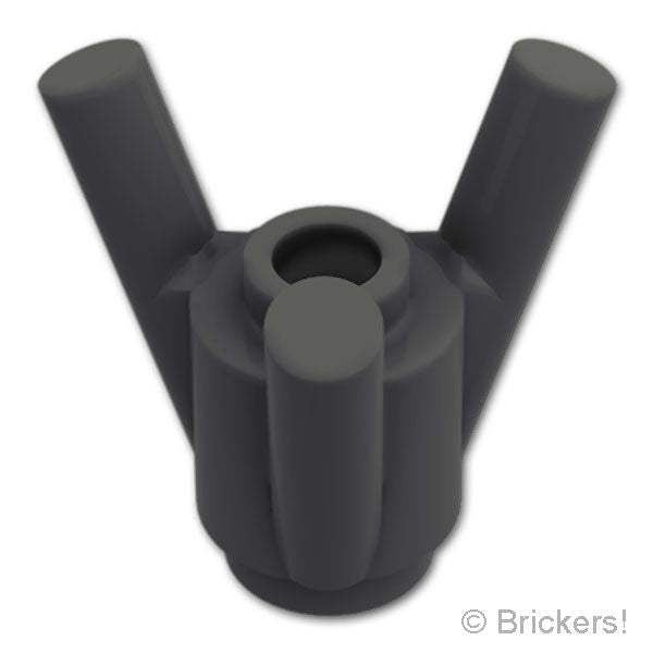 LEGO® パーツ 6507603 ブロック ラウンド 1 x 1 - 3斜めバー：[Black / ブラック] 6331-026 