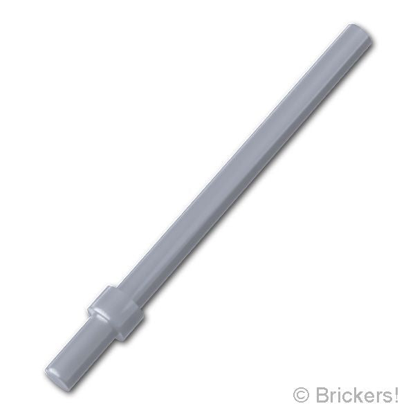 LEGO® パーツ 6474270 バー 6L - ストッパー付：[Flat Silver / フラットシルバー] 63965-179 