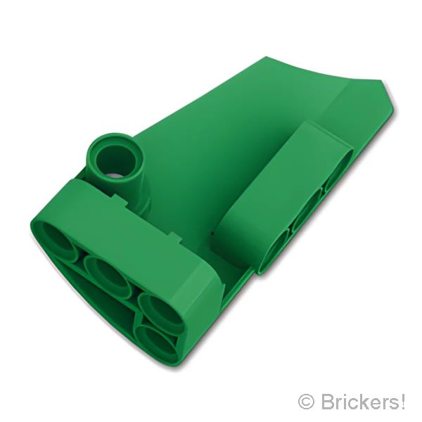 LEGOR パーツ 6013552/6374073 テクニック パネル フェアリング #04 - スモールロング B：[Green / グリーン] 64391-028 の商品ページ｜レゴRパーツ バラ売りのブリッカーズ