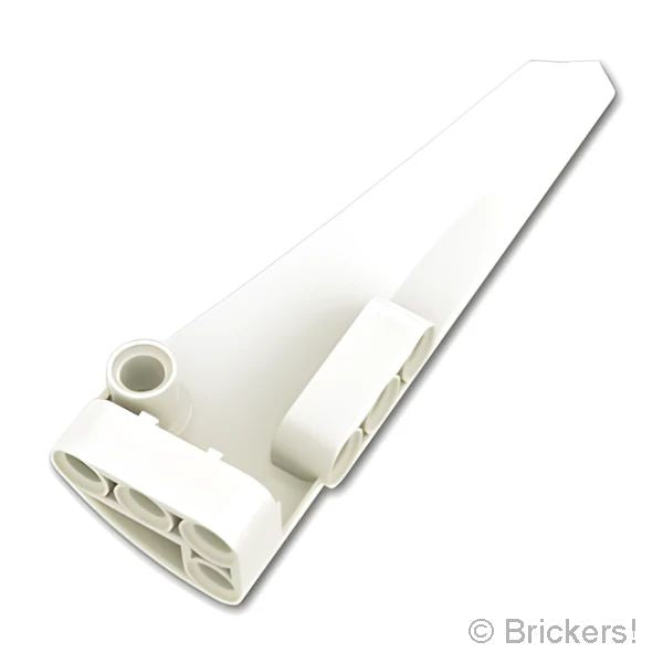 LEGOR パーツ 4558797 テクニック パネル フェアリング #06 - ロング B：[White / ホワイト] 64393-001 の商品ページ｜レゴRパーツ バラ売りのブリッカーズ