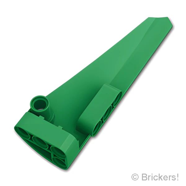 LEGOR パーツ 6215038 テクニック パネル フェアリング #06 - ロング B：[Green / グリーン] 64393-028 の商品ページ｜レゴRパーツ バラ売りのブリッカーズ