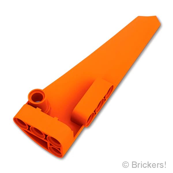 LEGO® パーツ 6469789 テクニック パネル フェアリング #06 - ロング B：[Reddish Orange / レディッシュオレンジ ] 64393-402 の商品ページ｜レゴRパーツ バラ売りのブリッカーズ