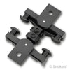 トレイン バッファー 先頭車両用 - マグネット内蔵連結器：[Black / ブラック]