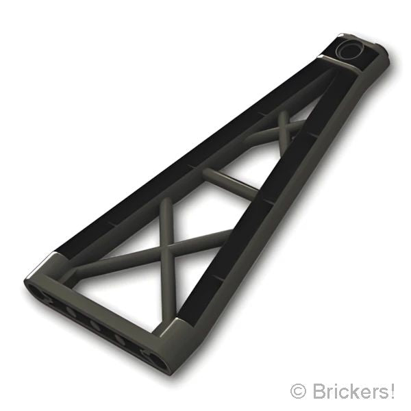 LEGOR パーツ 4659404/6223603 サポート 1 x 6 x 10 - 三角桁：[Black / ブラック] 64449-026 の商品ページ｜レゴRパーツ バラ売りのブリッカーズ