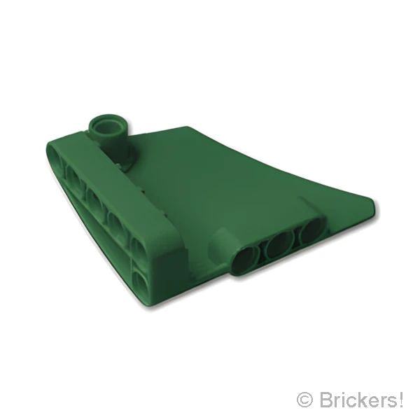 LEGOR パーツ 6346396/6540944 テクニック パネル フェアリング #14 - ショートラージ B：[Dark Green / ダークグリーン] 64680-141 の商品ページ｜レゴRパーツ バラ売りのブリッカーズ