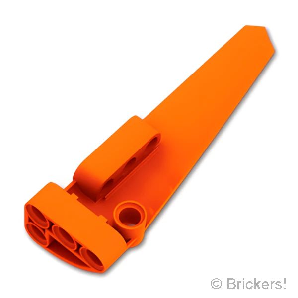 LEGOR パーツ 6469790 テクニック パネル フェアリング #05 - ラージショート B：[Reddish Orange / レディッシュオレンジ ] 64681-402 の商品ページ｜レゴRパーツ バラ売りのブリッカーズ