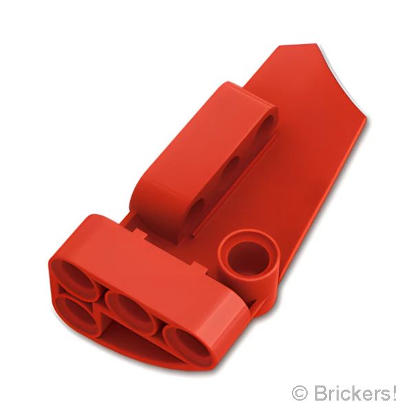 LEGOR パーツ 4540801 テクニック パネル フェアリング #03 - スモールロング A：[Red / レッド] 64683-021 の商品ページ｜レゴRパーツ バラ売りのブリッカーズ