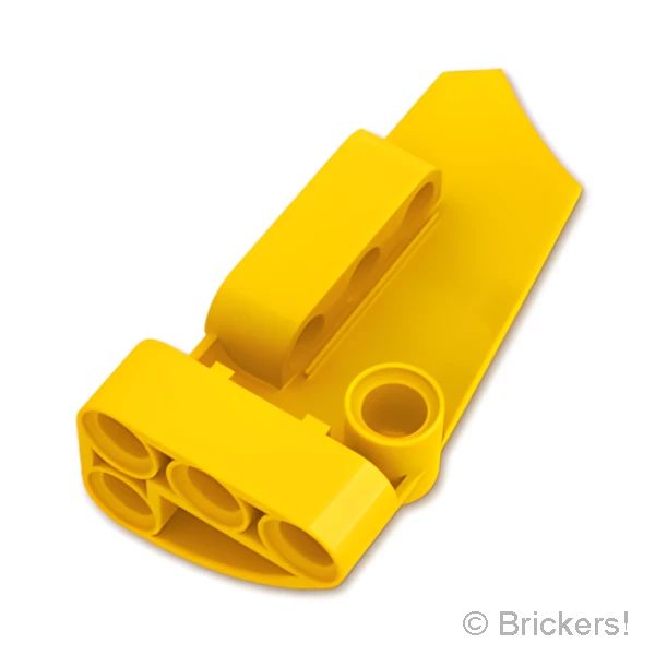 LEGOR パーツ 4541057/6005195/6533795 テクニック パネル フェアリング #03 - スモールロング A：[Yellow / イエロー] 64683-024 の商品ページ｜レゴRパーツ バラ売りのブリッカーズ
