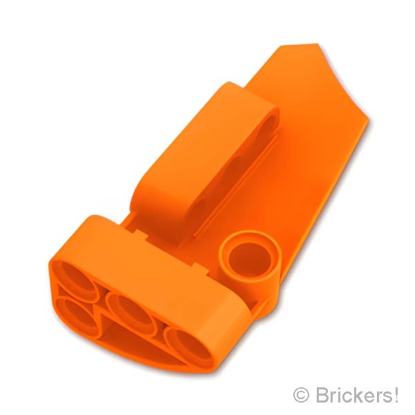 LEGOR パーツ 4618381/6103634/6285295 テクニック パネル フェアリング #03 - スモールロング A：[Orange / オレンジ] 64683-106 の商品ページ｜レゴRパーツ バラ売りのブリッカーズ