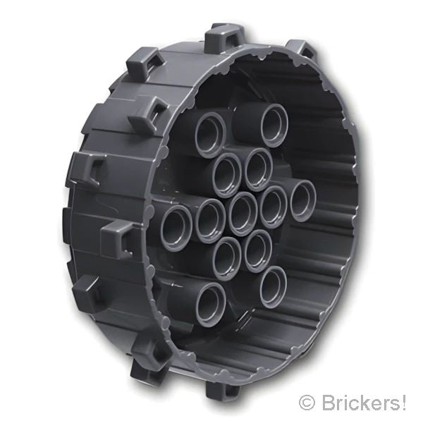 LEGO® パーツ 6007027/6178537 ホイール ハード プラスチック - スモールクリート：[Dark Bluish Gray / ダークグレー] 64711-199 の商品ページ｜レゴRパーツ バラ売りのブリッカーズ