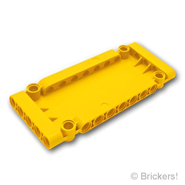 LEGOR パーツ 4539112/6038636/6311003 テクニック パネル プレート 1 x 5 x 11：[Yellow / イエロー] 64782-024 の商品ページ｜レゴRパーツ バラ売りのブリッカーズ
