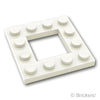 プレート 4 x 4 - オープンセンター 2 x 2：[White / ホワイト]