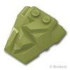 ウェッジ トリプル 4 x 4 - ポリゴン：[Olive Green / オリーブグリーン]