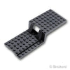 トレーラーベース 6 x 16 x 2 2/3 8穴：[Dark Bluish Gray / ダークグレー]