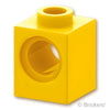 テクニック ブロック 1 x 1 - 1ホール：[Yellow / イエロー]