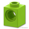 テクニック ブロック 1 x 1 - 1ホール：[Lime / ライム]