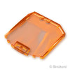 ウィンドスクリーン 6 x 6 x 1 1/3 - ストレートサイド：[Tr,Orange / トランスオレンジ]