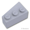 ウェッジ 3 x 2 - 右：[Light Bluish Gray / グレー]