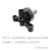 テクニック ステアリング ホイールハブホルダー 2ピンホール / 2軸穴 (強化版)：[Black / ブラック]
