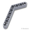テクニック リフトアーム 1 x 9 - ベント(6 - 4)：[Light Bluish Gray / グレー]