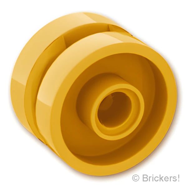 LEGOR パーツ 6365808 ホイール 18mm x 12mm - ブレーキロータードット：[Pearl Gold / パールゴールド] 66727-297 の商品ページ｜レゴRパーツ バラ売りのブリッカーズ