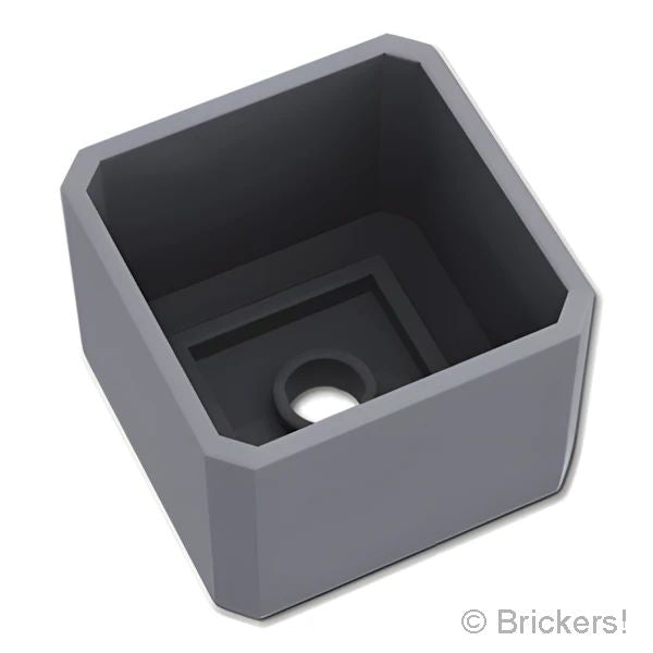 LEGOR パーツ 6452027 ブロック キューブ - 4スタッド：[Dark Bluish Gray / ダークグレー] 66855-199 の商品ページ｜レゴRパーツ バラ売りのブリッカーズ