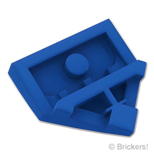 LEGOR パーツ 6378794 ウェッジ 2 x 2：[Blue / ブルー] 66956-023 の商品ページ｜レゴRパーツ バラ売りのブリッカーズ