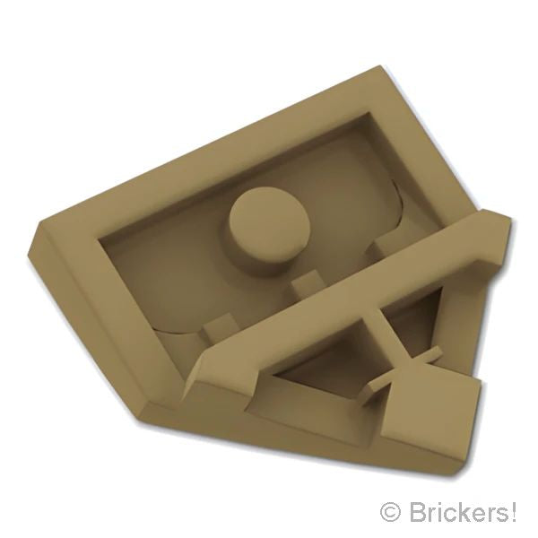 LEGOR パーツ 6472086 ウェッジ 2 x 2：[Dark Tan / ダークタン] 66956-138 の商品ページ｜レゴRパーツ バラ売りのブリッカーズ