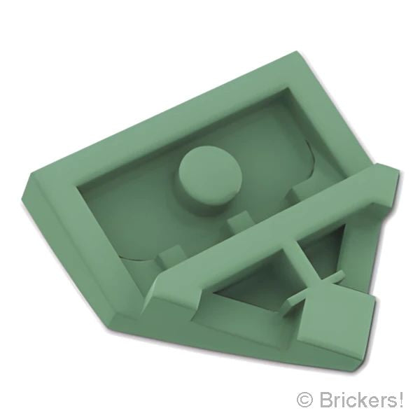 LEGOR パーツ 6416005 ウェッジ 2 x 2：[Sand Green / サンドグリーン] 66956-151 の商品ページ｜レゴRパーツ バラ売りのブリッカーズ