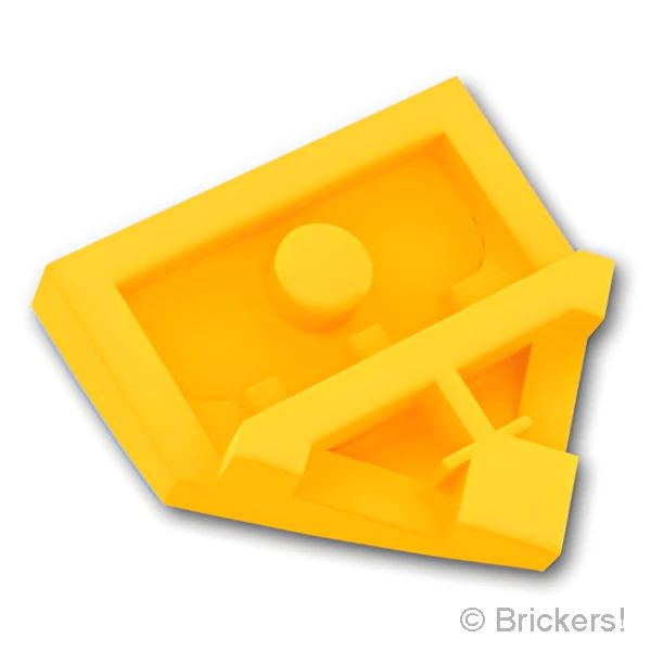 LEGOR パーツ 6339302 ウェッジ 2 x 2：[Bt,Lt Orange / ブライトライトオレンジ] 66956-191 の商品ページ｜レゴRパーツ バラ売りのブリッカーズ