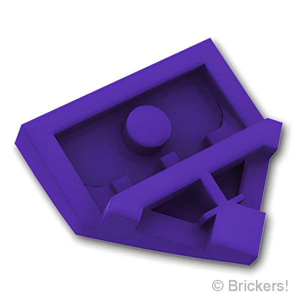LEGOR パーツ 6351826 ウェッジ 2 x 2：[Dark Purple / ダークパープル] 66956-268 の商品ページ｜レゴRパーツ バラ売りのブリッカーズ