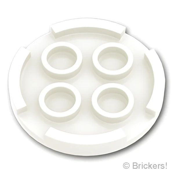 LEGOR パーツ 6300017 タイル ラウンド 3 x 3：[White / ホワイト] 67095-001 の商品ページ｜レゴRパーツ バラ売りのブリッカーズ