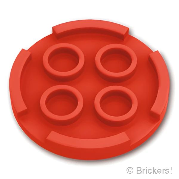 LEGOR パーツ 6331874 タイル ラウンド 3 x 3：[Red / レッド] 67095-021 の商品ページ｜レゴRパーツ バラ売りのブリッカーズ