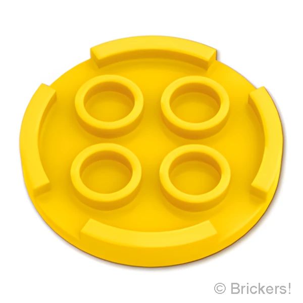 LEGOR パーツ 6466834 タイル ラウンド 3 x 3：[Yellow / イエロー] 67095-024 の商品ページ｜レゴRパーツ バラ売りのブリッカーズ