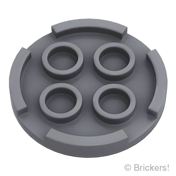 LEGOR パーツ 6433729 タイル ラウンド 3 x 3：[Dark Bluish Gray / ダークグレー] 67095-199 の商品ページ｜レゴRパーツ バラ売りのブリッカーズ