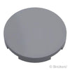 タイル ラウンド 3 x 3：[Dark Bluish Gray / ダークグレー]