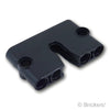 テクニック ピンコネクター ブロック - リフトアーム 1 x 3 x 5 カットアウト：[Black / ブラック]