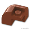 スロープ カーブ コーナー 2 x 2 x 1 1/3：[Reddish Brown / ブラウン]