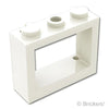 ウィンドウ 1 x 3 x 2 - フラットフロント：[White / ホワイト]