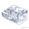 スロープ インバート カーブ 2 x 2：[Tr,Clear / トランスクリアー]