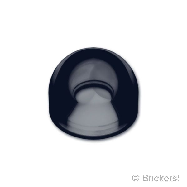 LEGO® パーツ 6552219 ブロック ラウンド 1 x 1 x 2/3 - ドームトップ：[Tr,Black / トランスブラック] 6908-375 