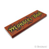 タイル 2 x 6 - ｍonster Book：[Reddish Brown / ブラウン]