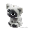 お座りをした子猫の赤ちゃん：[Light Bluish Gray / グレー]