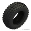 タイヤ 75.1mm x 28mm - スパイクトレッド / 中空：[Black / ブラック]