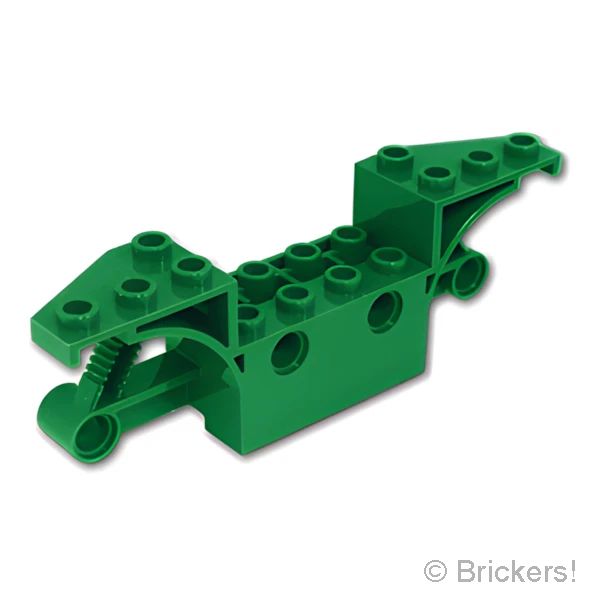 LEGOR パーツ 6424353 ビークルベース 2 x 10 - 4輪バイクの半分：[Green / グリーン] 70682-028 の商品ページ｜レゴRパーツ バラ売りのブリッカーズ